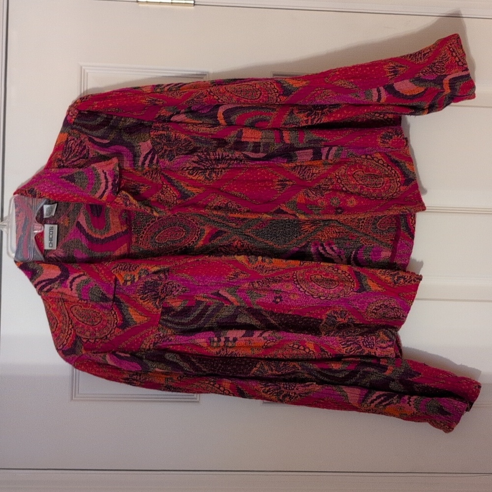 Chico's tapestry jacket
